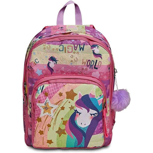 Picture of SJ GANG DOUBLE COMPARTMET RAYLY GIRL BACKPACK